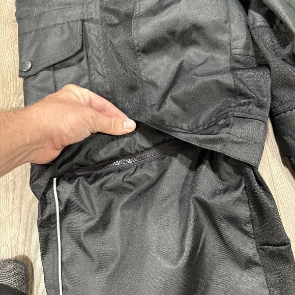 NWT Xelement CF-991493 Men’s 46x31 Motorcycle Racing Black Pants X-Armor Protect - Picture 3 of 8